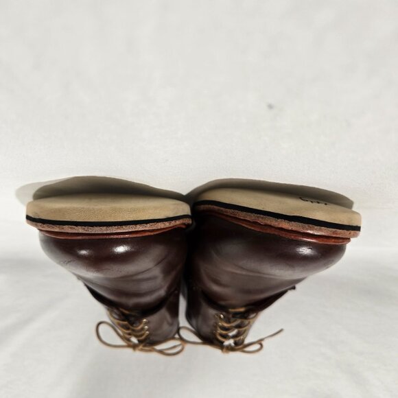 ALLEN EDMONDS Old Money BROWN Leather Plain Toe Derby Oxford Casual Shoe Size13D - Picture 8 of 17